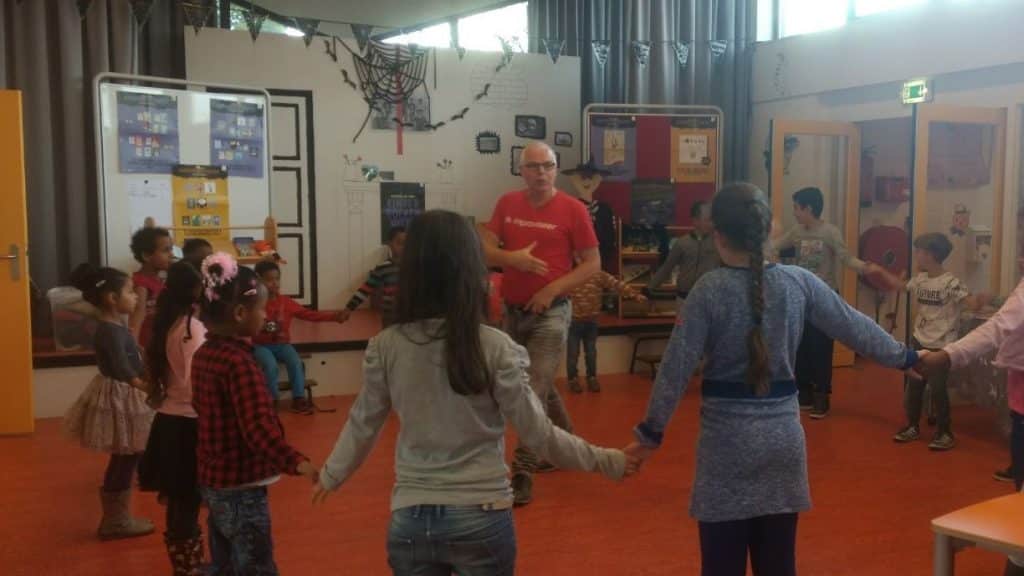 theatersport workshop st jozefschool huiskamer Caleidoscoop