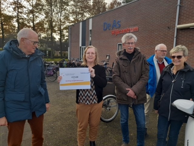 cheque aan st Leergeld